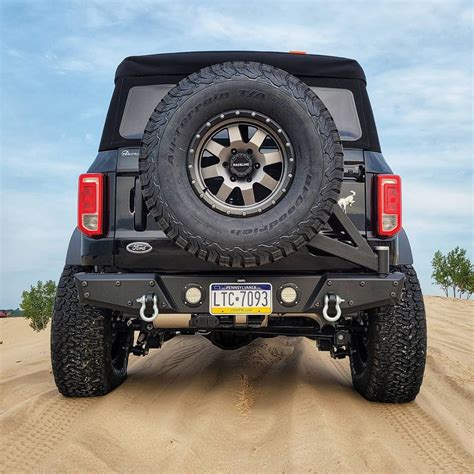 Hauk Offroad Bumpers Front And Rear And Spare Tire Carrier For 2021
