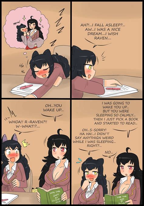 Old Times 39 Kali And Her Fantasy Dreams With Raven 3 Rwby Fanart Rwby Anime Cute Comics