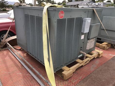 I'm sure most hvac people have their favorite brands, so do i, but the majority of american units, (since rheem is an american company),basically utilize the same compressor. 4 Ton 10 SEER RHEEM Air Conditioner for Sale in Las Vegas ...