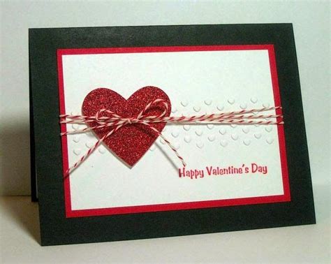 Valentine Card From Pinterest Valentine Cards Handmade Valentines