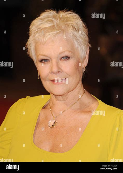 British Actress Judi Dench Attends The World Premiere Of Nine At