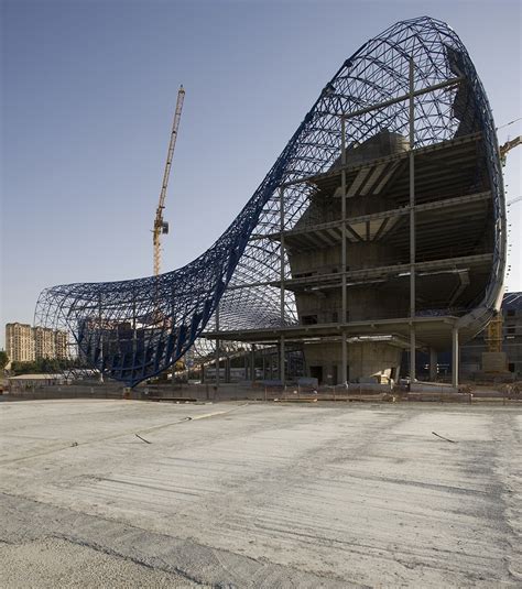 Structure Design Of Heydar Aliyev Center Zaha Hadid