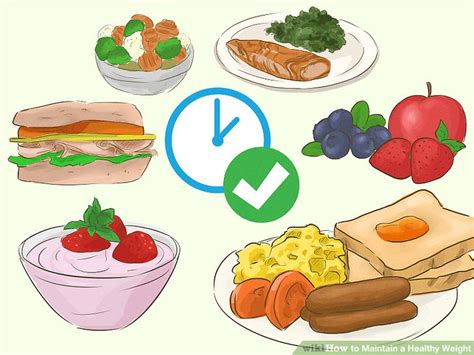 3 Ways To Maintain A Healthy Weight Wikihow Life