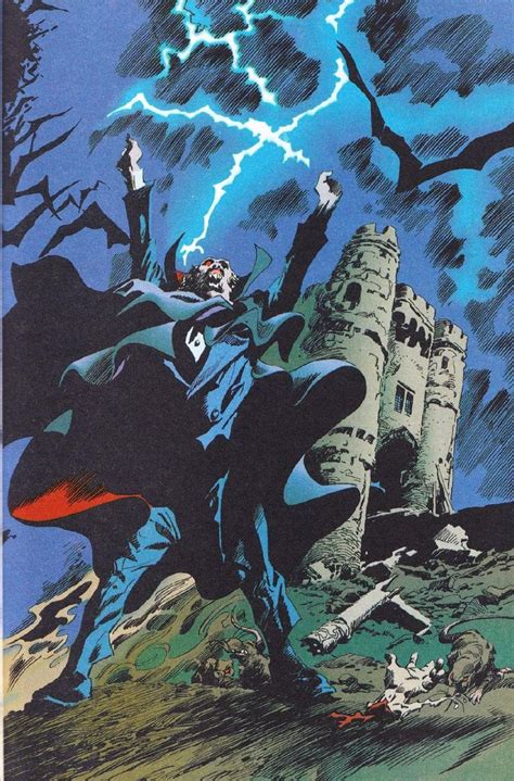 Gene Colan Marvel Comics Art Dracula Art Horror Art