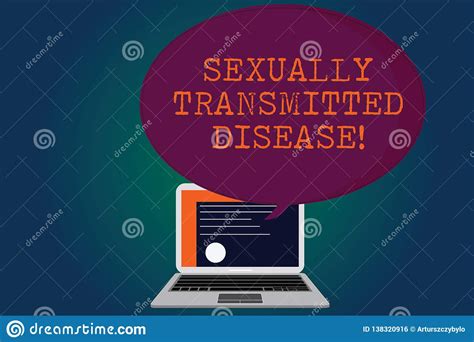 Handwriting Text Sexually Transmitted Disease Concept Meaning Diseases