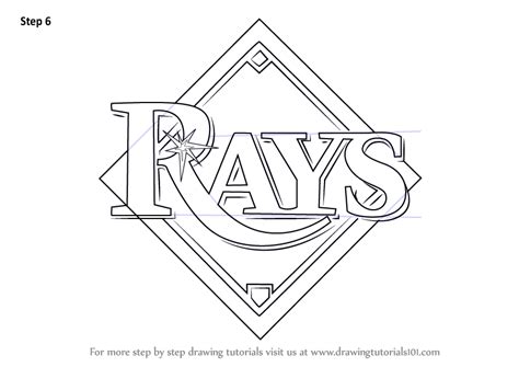 They can be download as png, jpeg, or svg. Learn How to Draw Tampa Bay Rays Logo (MLB) Step by Step ...