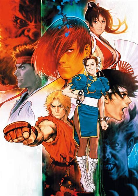The Incredible Video Game Art Of Toshiaki Mori Capcom Vs Snk Street