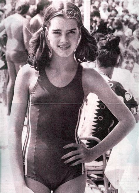 Brooke Shields 1978 Cannes Beach 4 Brooke Shields Young Brooke