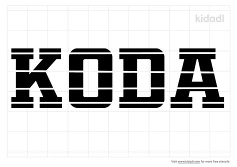 Free Printable Stencils Kidadl
