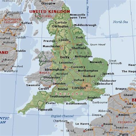 Map of uk solution provides also variety of examples and samples of various uk maps, all they are offered in conceptdraw store. Geographical map of England and informations about england ...