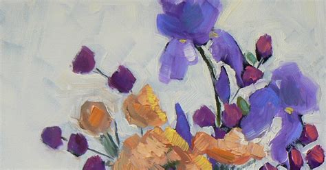 Carol Schiff Daily Painting Studio Painting On Sale Floral Still Life