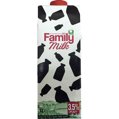 Family UHT Milk, 12x1L - Spice Store