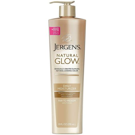 4 Pack Jergens Natural Glow Daily Moisturizer Fair To Medium Skin Tones 10 Oz