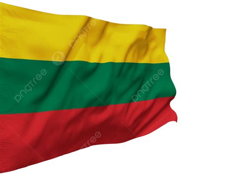 리투아니아 국기 나부끼는 이미지 리투아니아 깃발 휘날리는 리투아니아 국기 리투아니아 Png 일러스트 및 Psd 이미지 무료