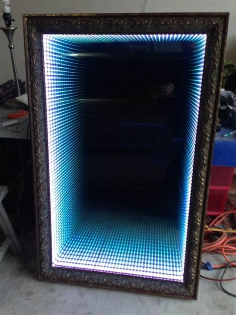 Some models are simply clipped or inserted onto the mirror; How to make an infinity LED mirror - DIY projects for everyone!