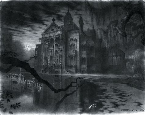 Haunted Mansion Movie Concept Sketch Disney Haunted Mansion Haunted