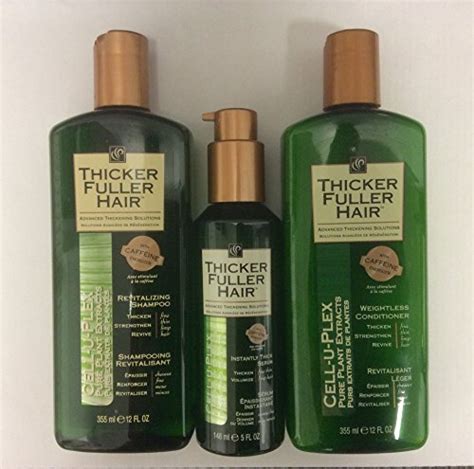 Thicker Fuller Hair Kit Shampoo 355ml Conditioner