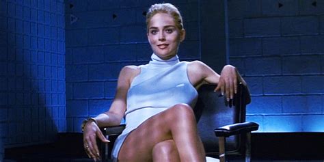 How Sharon Stone S Basic Instinct Interrogation Scene Was Filmed