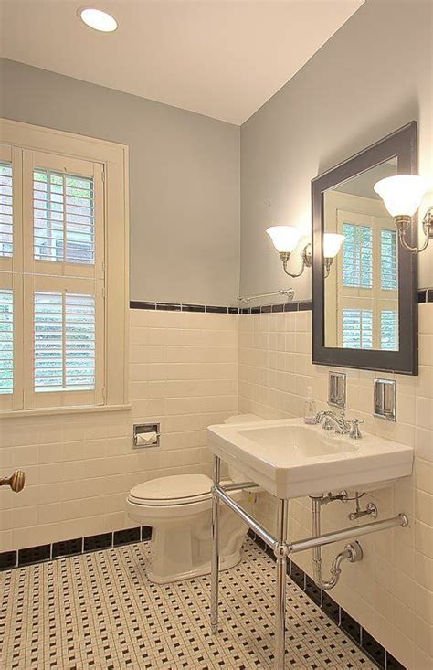 13 best places to tiles where ceramic. Small bathroom retro w/subway tiles | Home | Pinterest ...