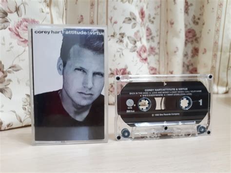 corey hart attitude and virtue cassette hobbies and toys music and media cds and dvds on carousell