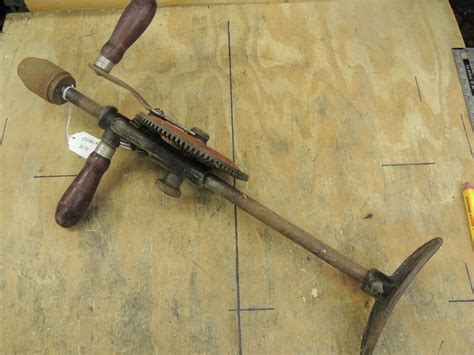 Vintage Dunlap 1071 Brace Two Speed Hand Drill Made In Usa Ebay
