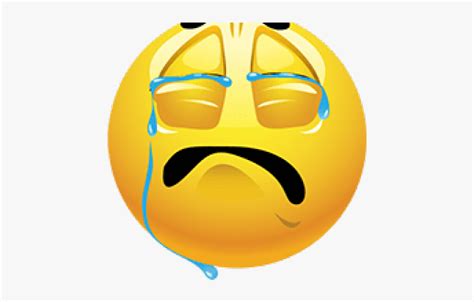 Sad Crying Emoji Hd Png Download Transparent Png Image Pngitem