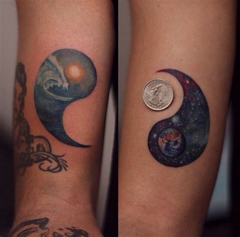 Ying And Yang Couple Tattoos Yin Yang Tattoos Marriage Tattoos