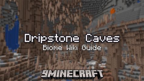 Dripstone Caves Biome Wiki Guide 9minecraftnet