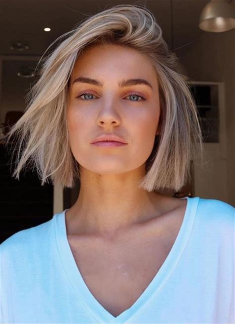 40 Chic Bob Hairstyles Design For Short Haircut And Hair Color Ideas In