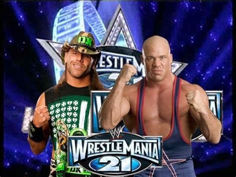 Wwe Shawn Michaels Vs Kurt Angle Wrestlemania 21