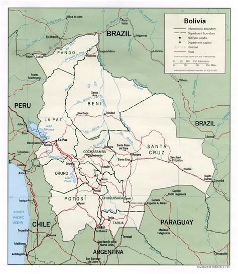 Mapas De Bolivia