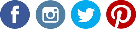 Twitter Facebook Instagram Icon At Collection Of