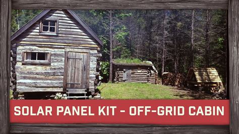 With some land and a cabin kit, you can carve out your own little getaway that can last generations. Cheapest Solar Panel Kit EVER For Off-Grid Cabin! - YouTube