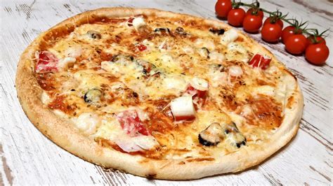 tenger gyümölcsei pizza korona pizzafaló Étterem pizzéria