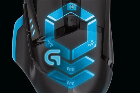 画像集logicool Gの新型光学式マウス G502 Tunable Gaming Mouse が5月16日に発売