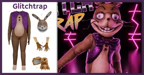 Last Minute Glitchtrap Costume Idea For Cosplay Halloween