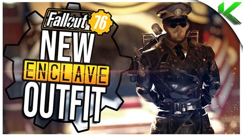 The New Enclave Intel Officer Outfit Fallout 76 Youtube