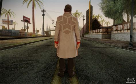 Aiden Pearce From Watch Dogs V1 Para Gta San Andreas