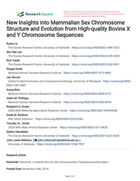 Pdf New Insights Into Mammalian Sex Chromosome Structure And