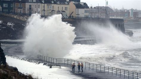 Storm Alis Trail Of Destruction As Gales And Heavy Rain Sweep Through Uk