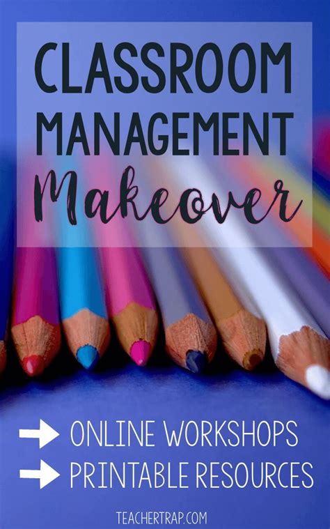 the classroom management makeover program is for elementary teachers who are frustrated or strug