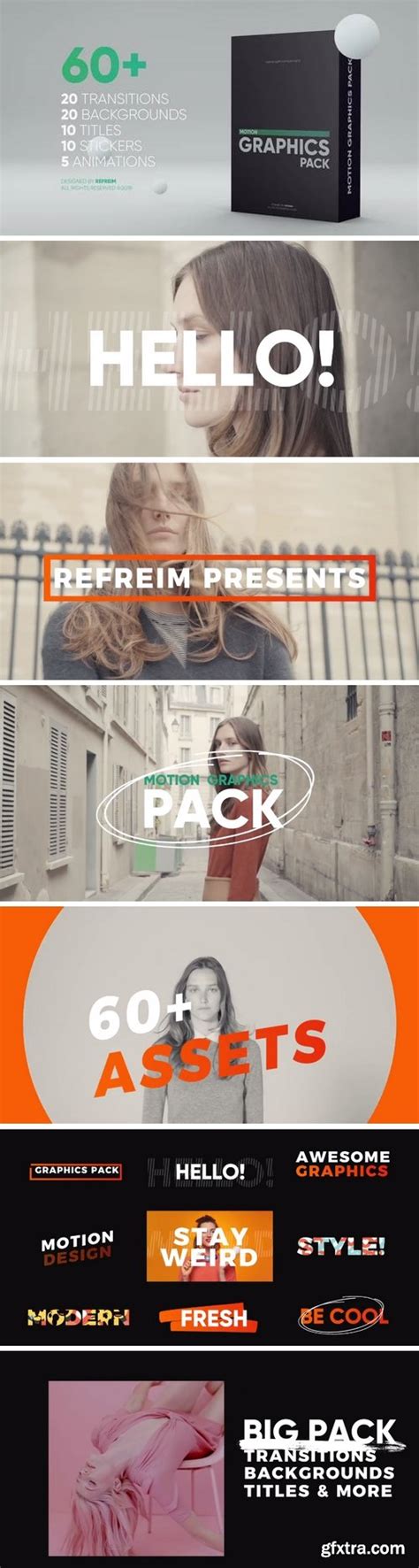 MA - Motion Graphics Pack After Effects Templates 146885 » GFxtra