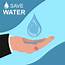 Save Water Concept Template  Custom Designed Illustrations Creative