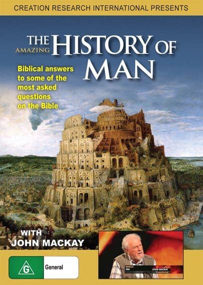 The Amazing History Of Man Dvd By John Mackay Cr
