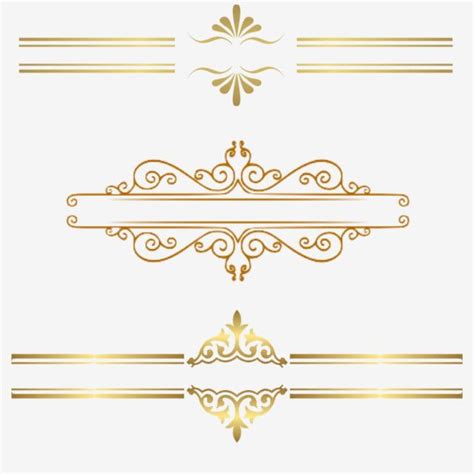 Gold Border Clipart Png Png Free Download Png Images Border Lace