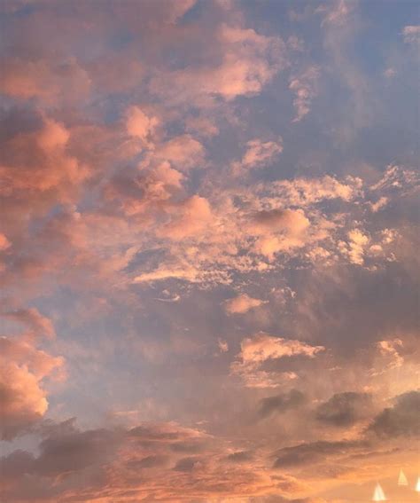 Dreamy Clouds Clouds Sky Aesthetic Sunrise Wallpaper