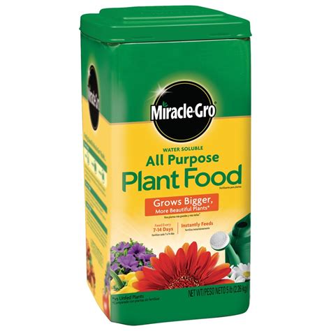 Miracle Gro 5 Lb Indoor Plant Food At