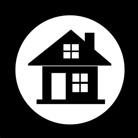 Real Estate House Icon 568418 Vector Art At Vecteezy