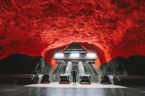 Stockholm Metro Art 8 Best Metro Stations To Visit Hand Luggage Only