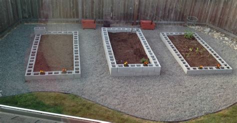 How To Build Cinder Block Raised Beds